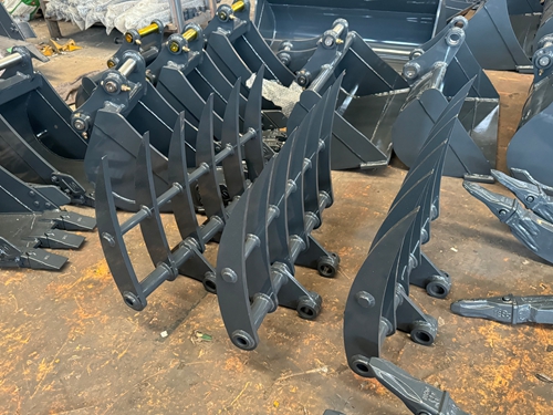 挖掘機翻地耙子